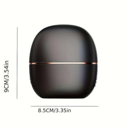 Mini Cordless Hair Straightener, Portable 2-In-1 Heated Comb and Iron, Portable and Rechargeable Travel Essential, Travel-Friendly Styling Tool, Multifunctional Hair Straightener for Travel and Home, Anti-Frizz Brush